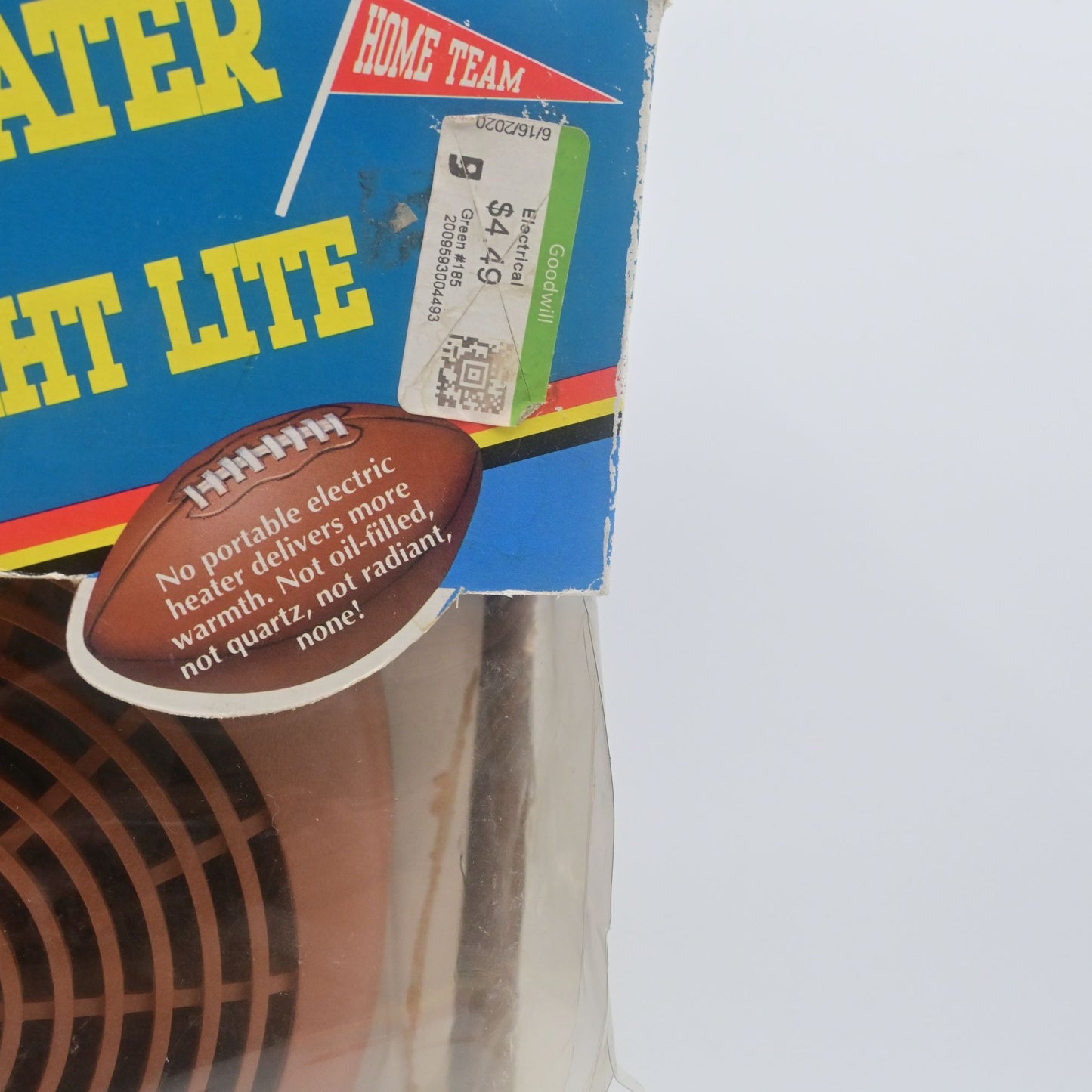 Patton Football Heater Fan & Night Lite Model SH-10