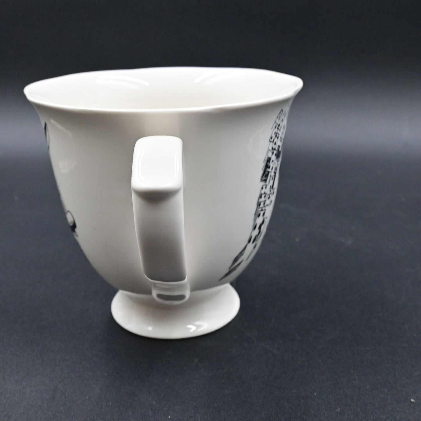 Alice In Wonderland Giant Ceramic Tea Cup Urban Outfitters Discontinued