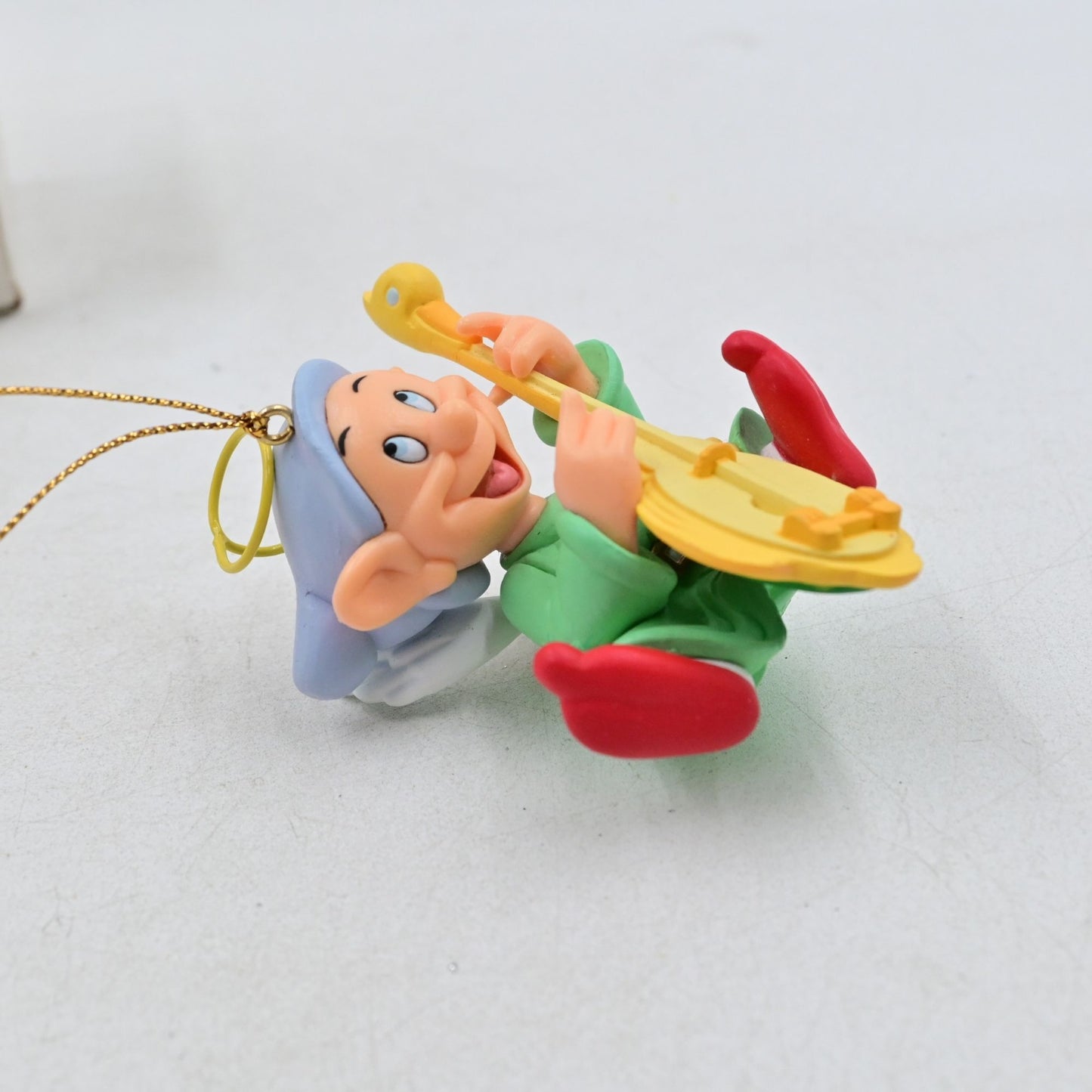 Grolier Disney Dopey Angel Snow White Christmas Ornament Vintage