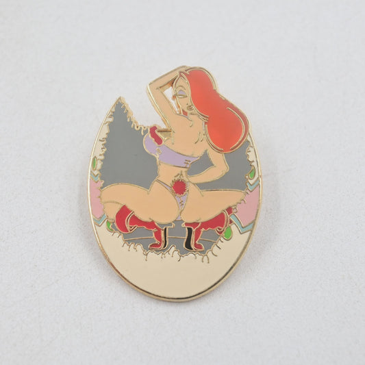 Jessica Rabbit Lingerie Pinup Style Enamel Pin Easter Egg Limited Edition