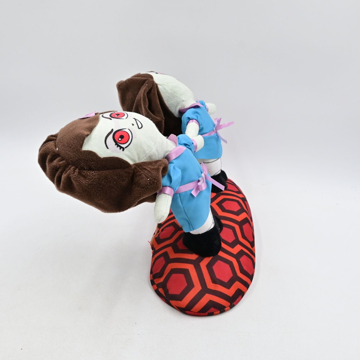 Gemmy The Shining Grady Twins Animated Plush Dolls Talking Moving Halloween NWT