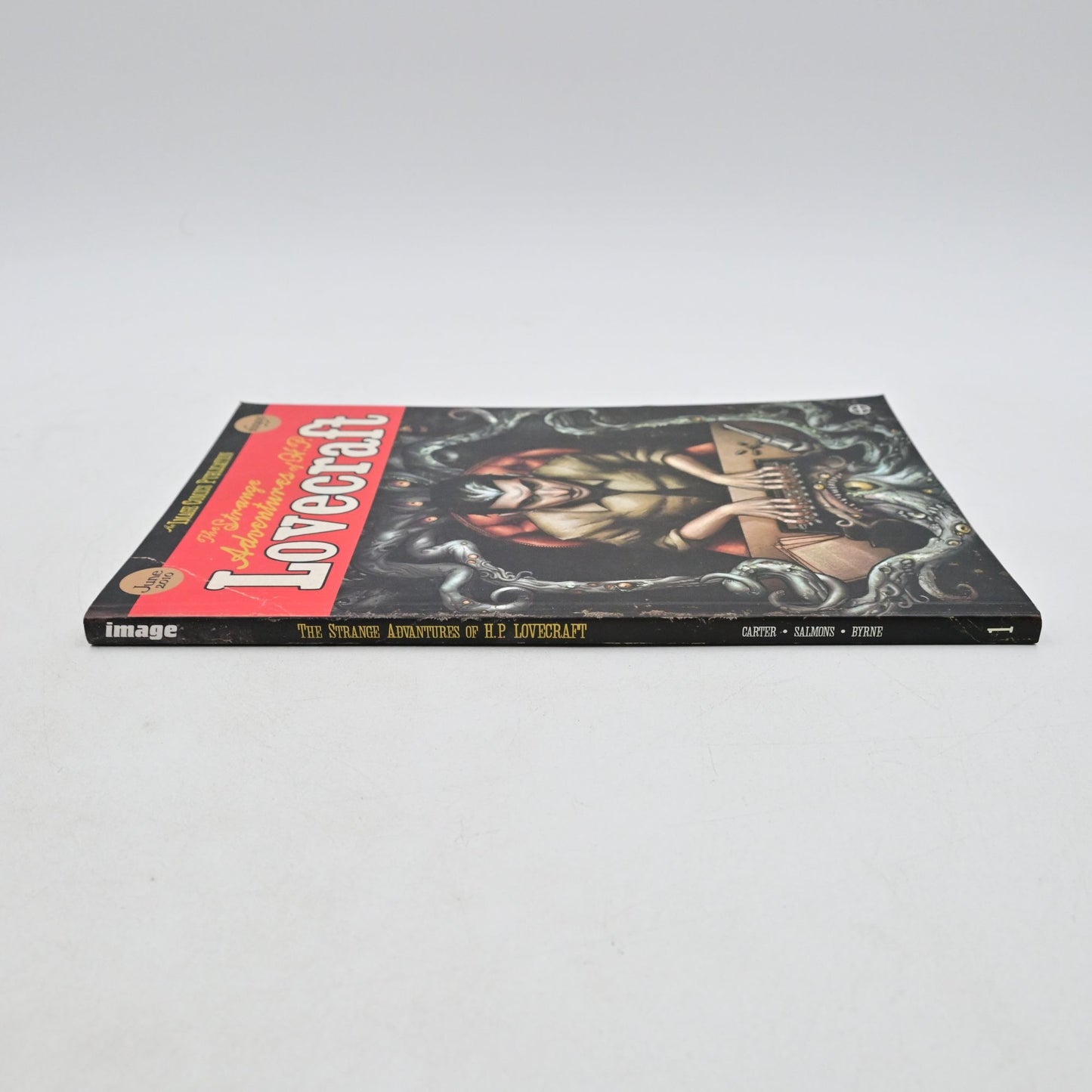 The Strange Adventures Of H.P. Lovecraft Comic Book June 2010 Image Comics