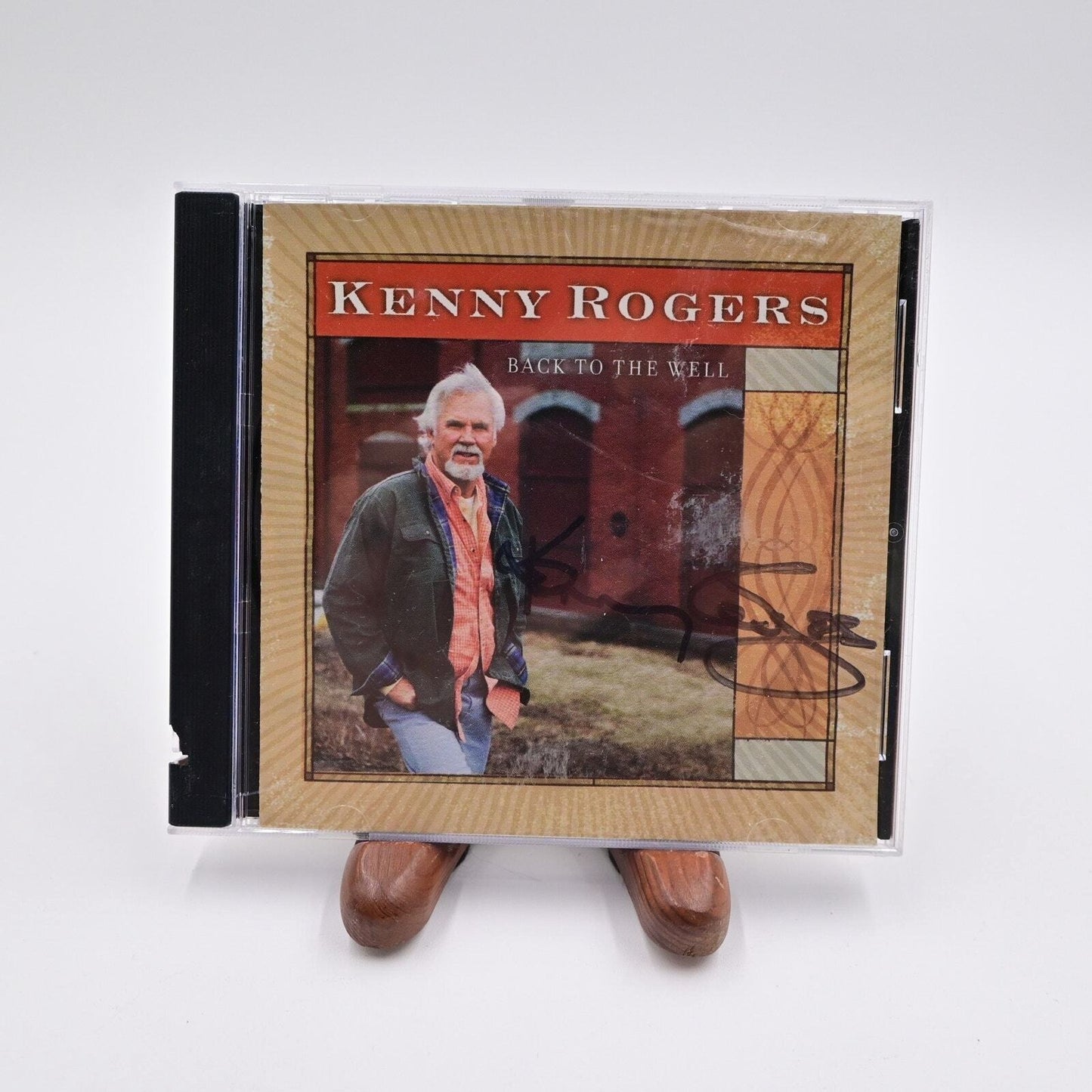 Kenny Rogers Back To The Well Autographed Cd