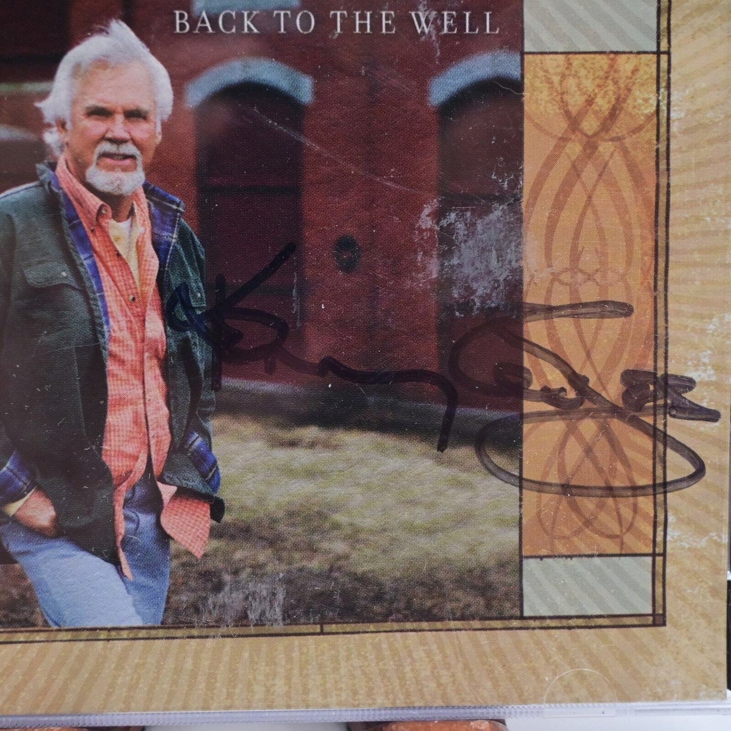 Kenny Rogers Back To The Well Autographed Cd