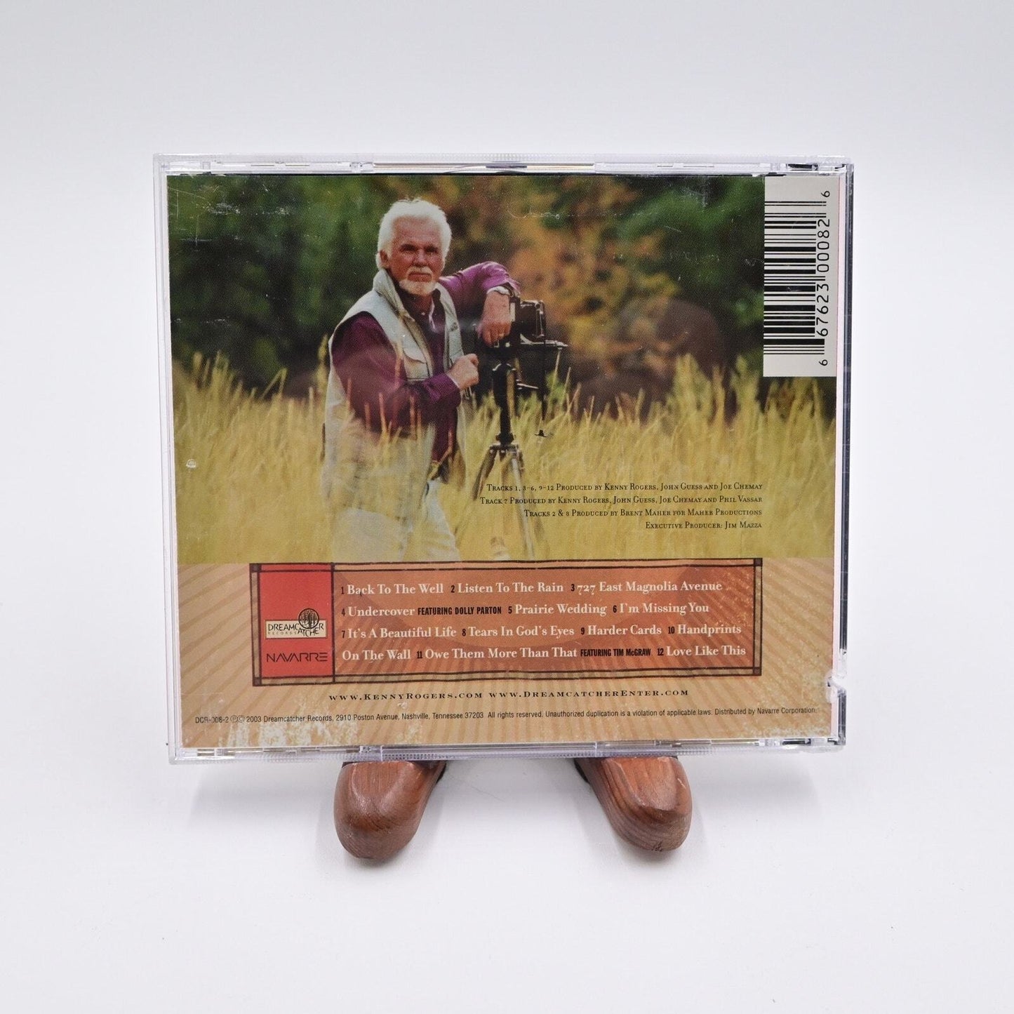 Kenny Rogers Back To The Well Autographed Cd