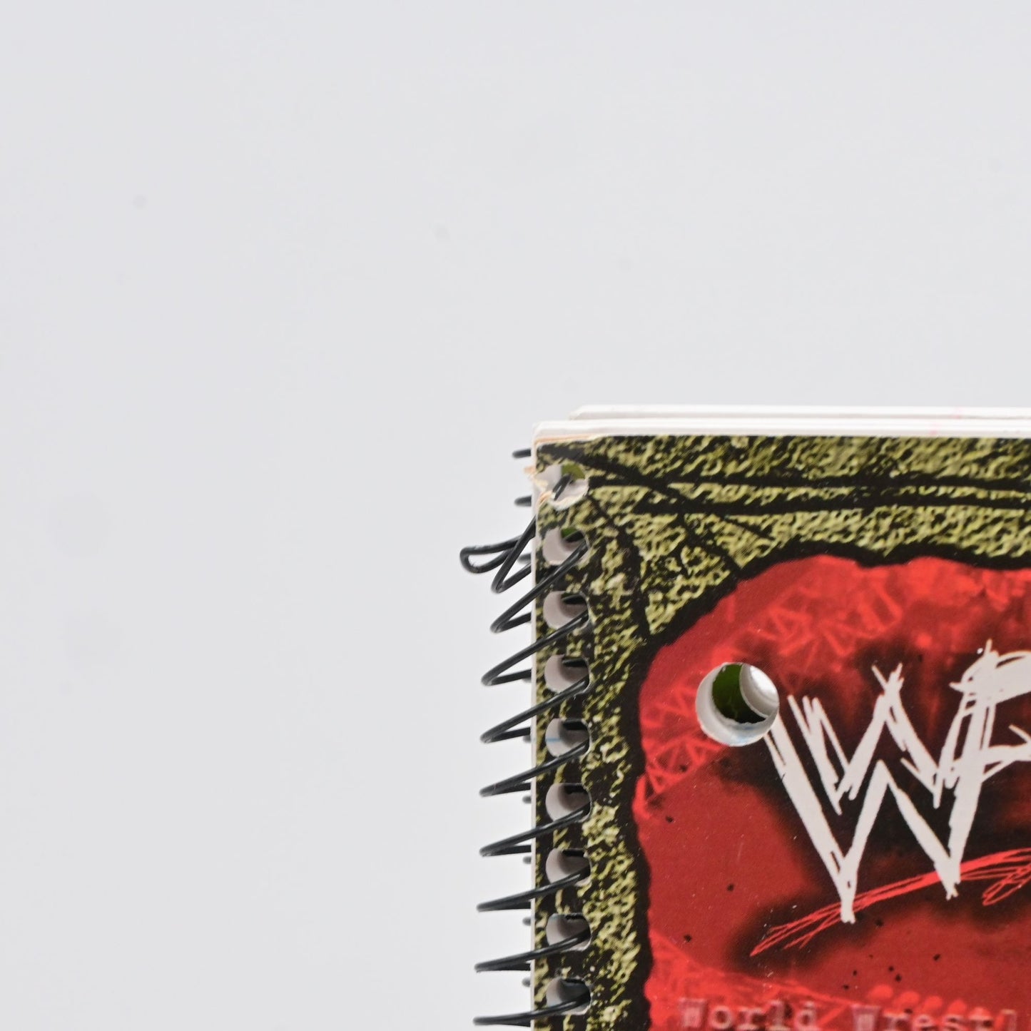 Vintage 2000 WWF Edge & Christian Theme Book Spiral Notebook 60 Sheets