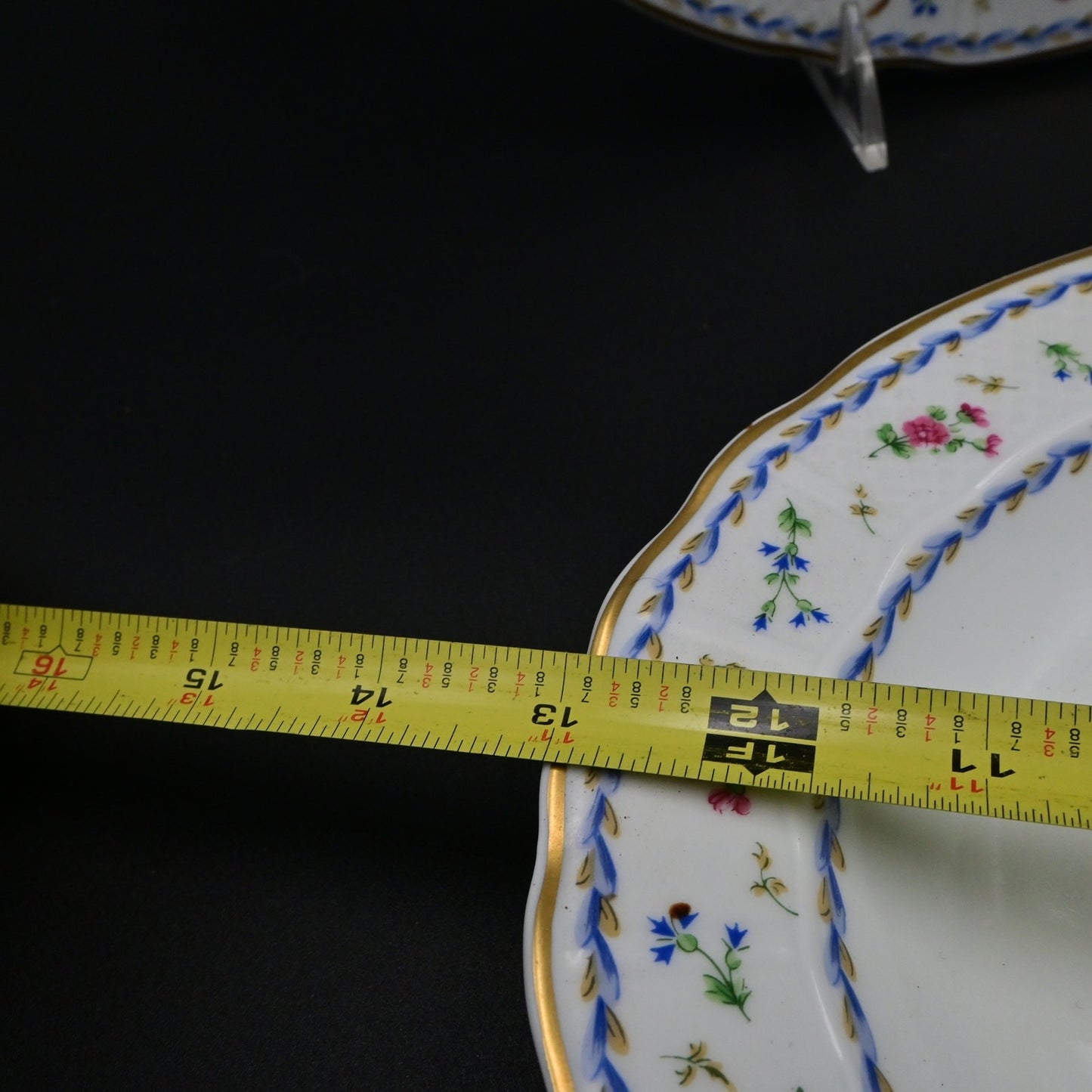 Vintage Bernardaud Limoges Artois Bleu Serving Plate Blue Bundle Of 2