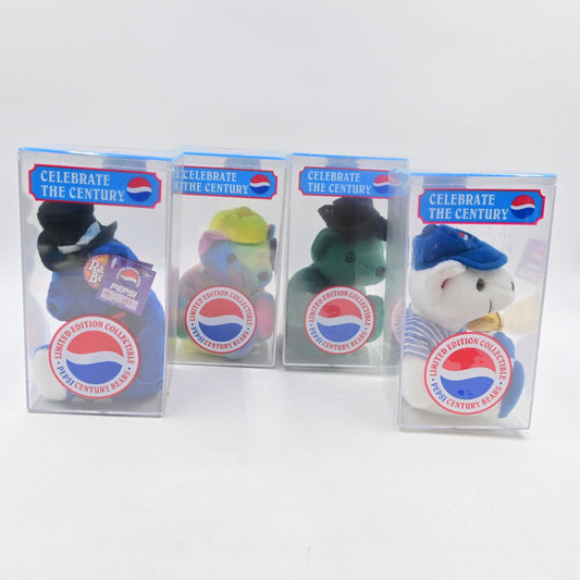Celebrate The Century Pepsi Bears - Limited Edition Set Of 4
