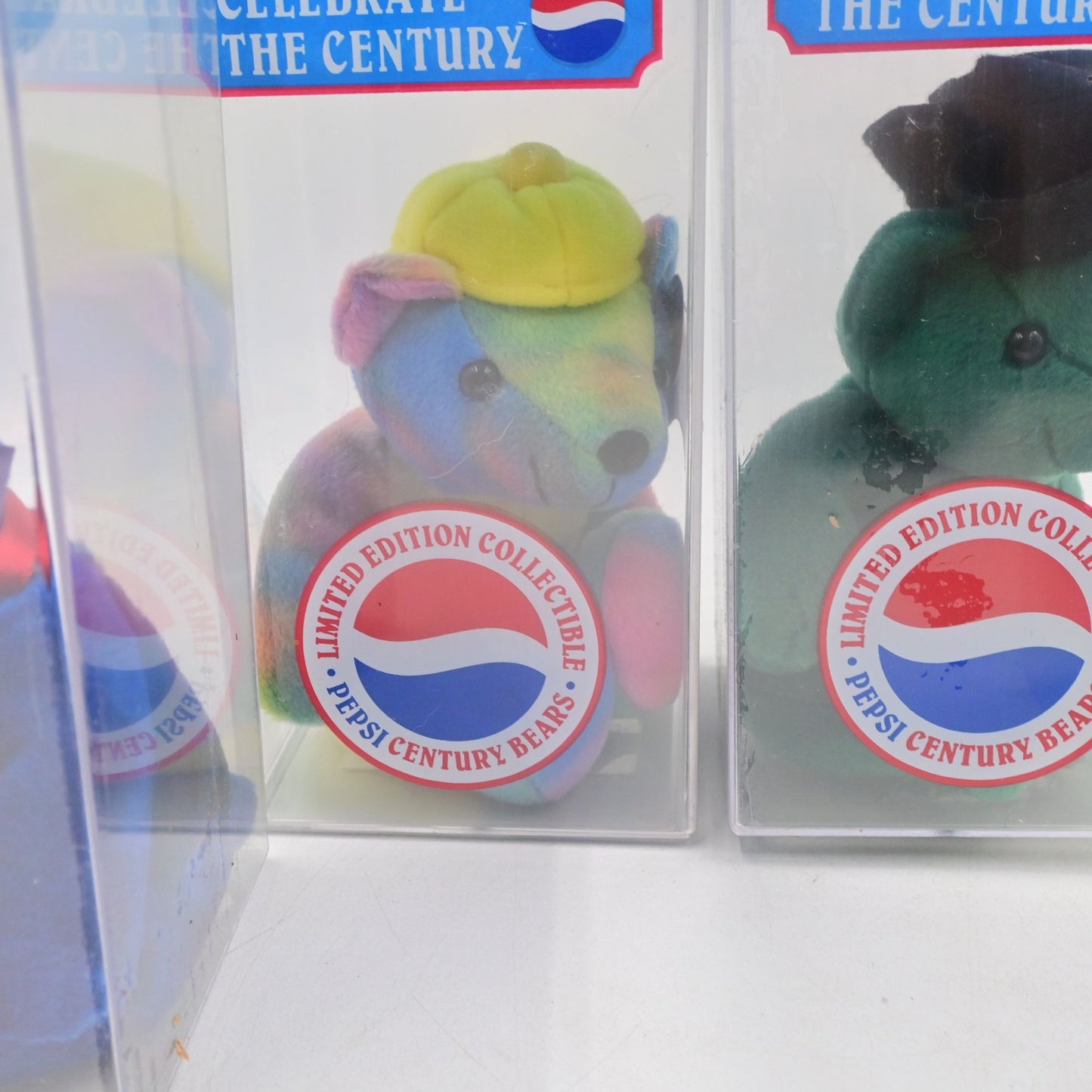 Celebrate The Century Pepsi Bears - Limited Edition Set Of 4