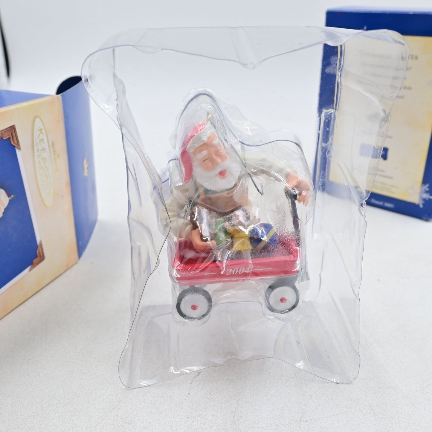Hallmark Keepsake Toymaker Santa Fifth & Sixth Edition Vintage 2004/2005