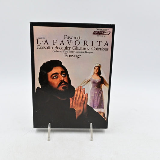 Donizeti La Favorita Pavarotti Cossotto Bonynge DECCA 6.42493 Stereo Cassette