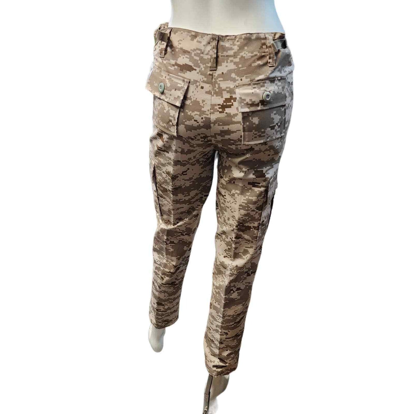 Rothco Cargo Pants Boys Size L JR G.I. BDU Digital Camo Adjustable Waist