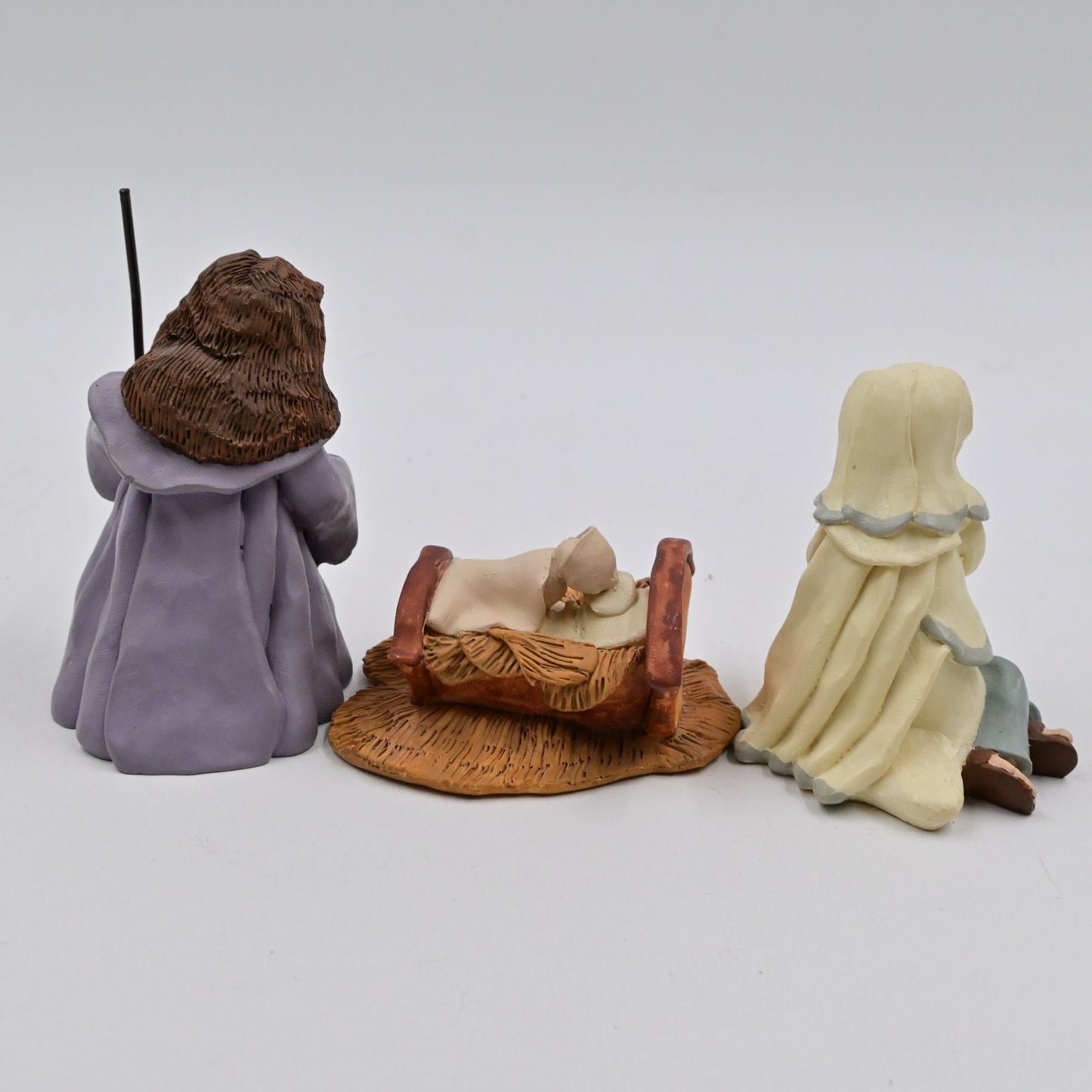 Vintage 1997 The Bethlehem Experience Mary, Joseph, & Jesus Nativity Figures