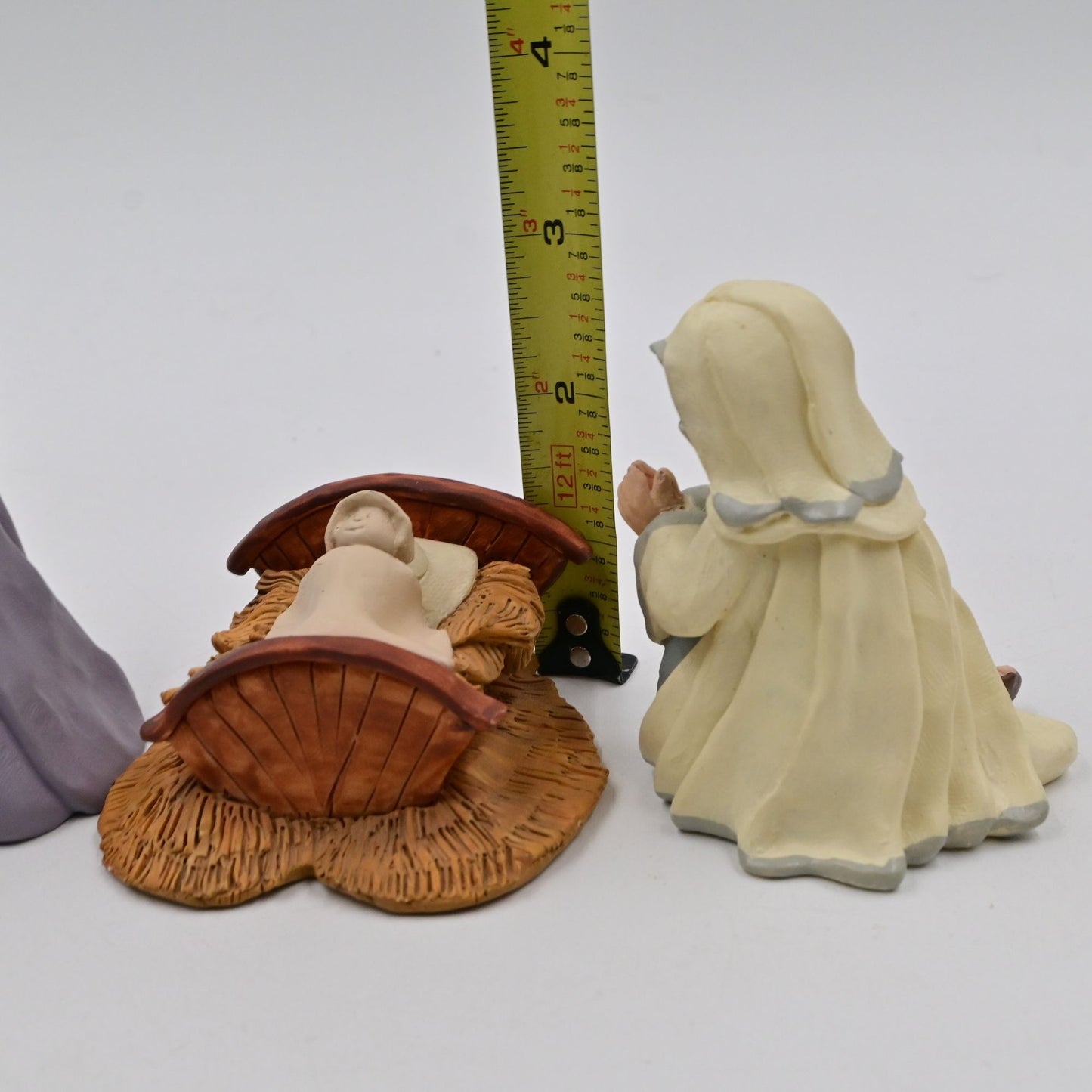 Vintage 1997 The Bethlehem Experience Mary, Joseph, & Jesus Nativity Figures