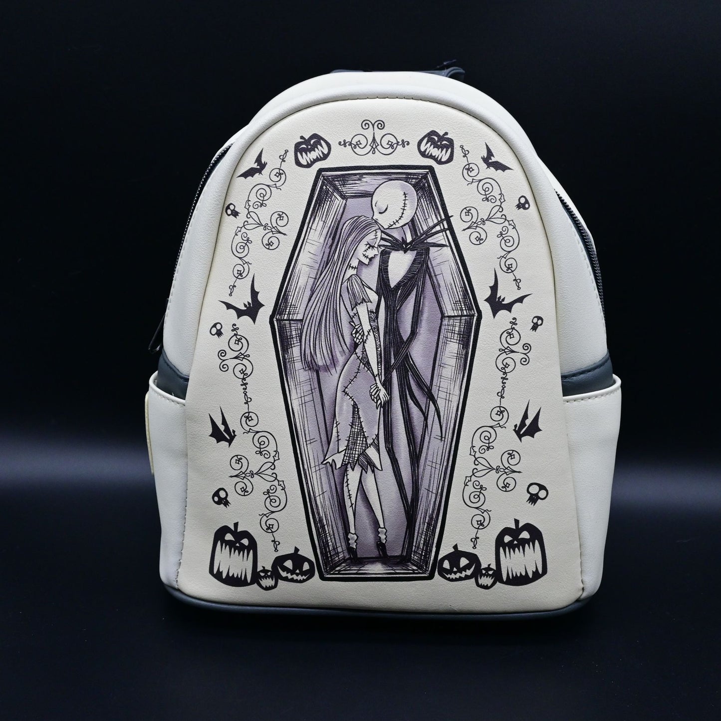 Loungefly The Nightmare Before Christmas Jack & Sally Mini Backpack
