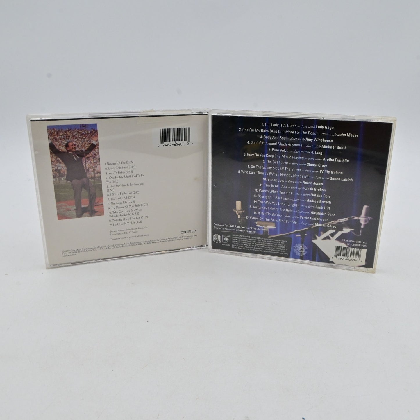 Tony Bennett Sings The Hits & Duets II CD Bundle