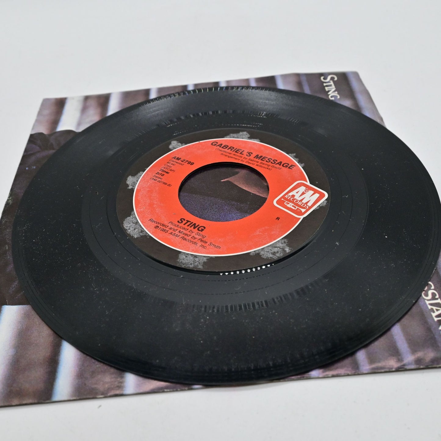 Sting Russians &amp; Fortress Around Your Heart 45 RPM Vinyl Record Bundle Of 2