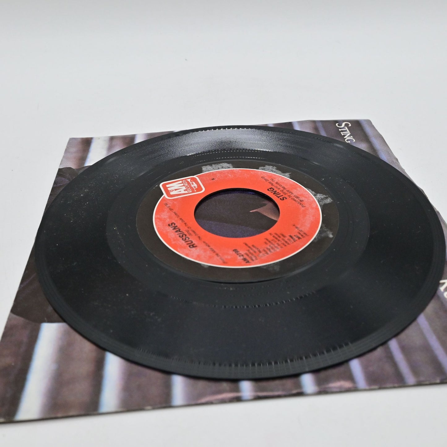 Sting Russians &amp; Fortress Around Your Heart 45 RPM Vinyl Record Bundle Of 2