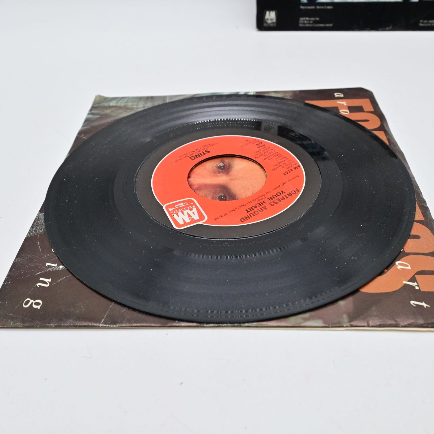 Sting Russians &amp; Fortress Around Your Heart 45 RPM Vinyl Record Bundle Of 2