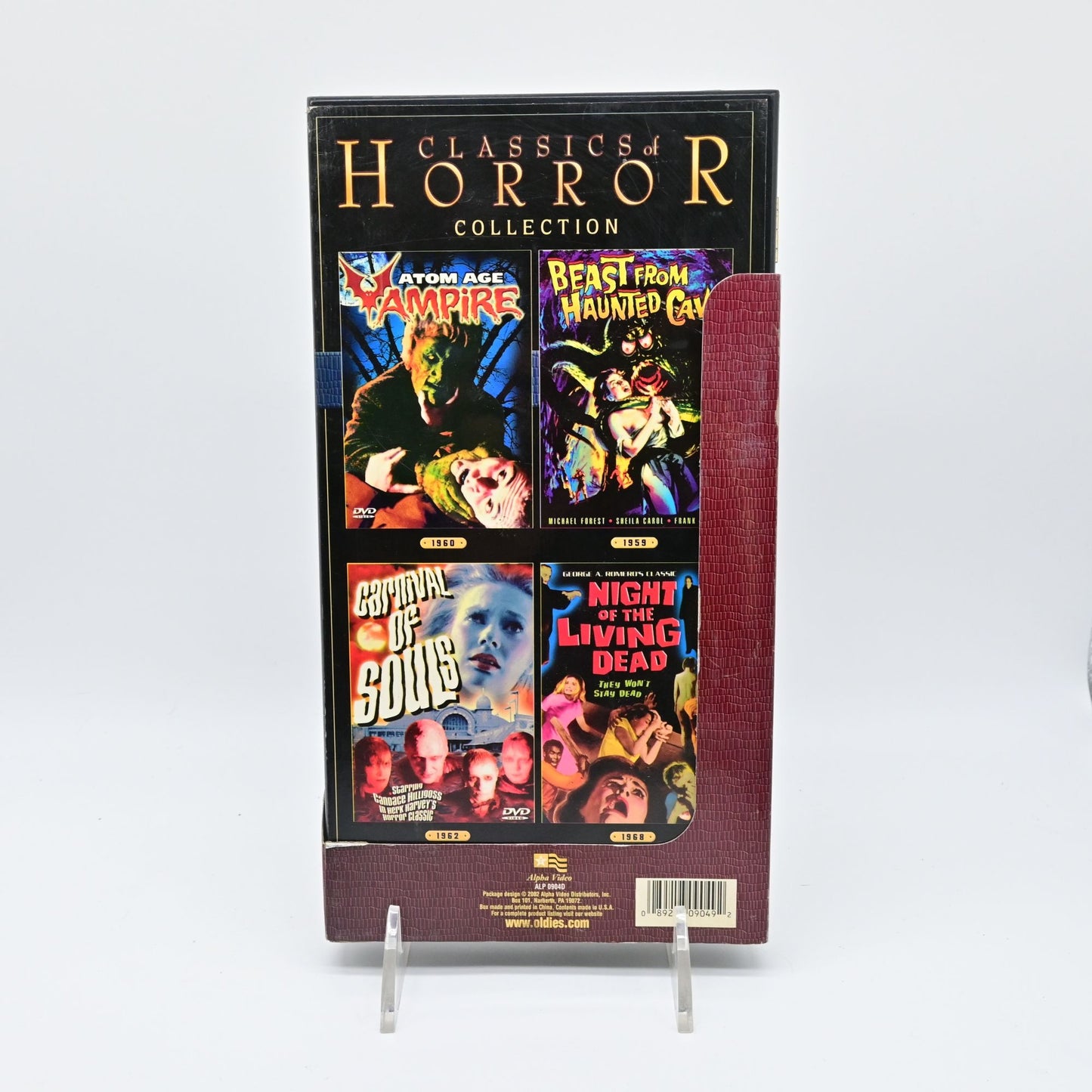 Horror Classics Collection DVD Limited Edition Wooden Box