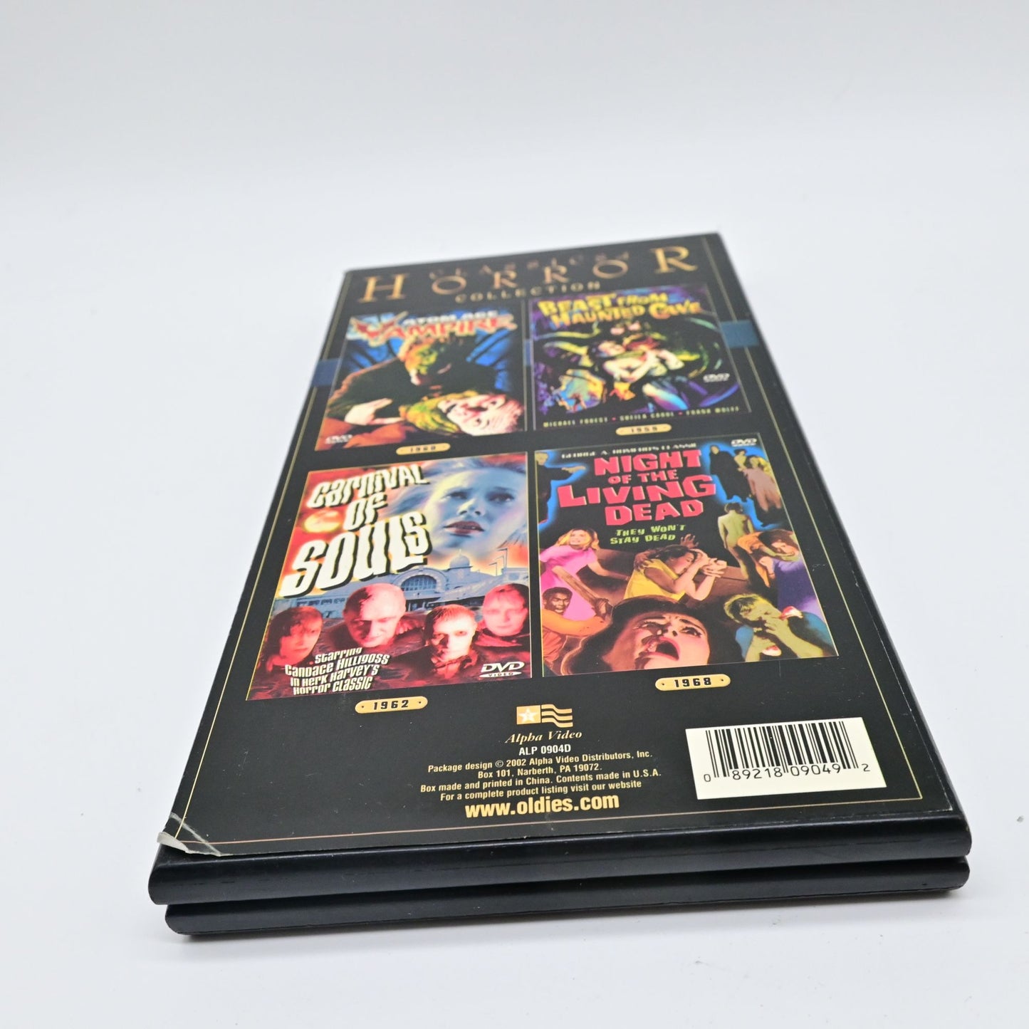 Horror Classics Collection DVD Limited Edition Wooden Box