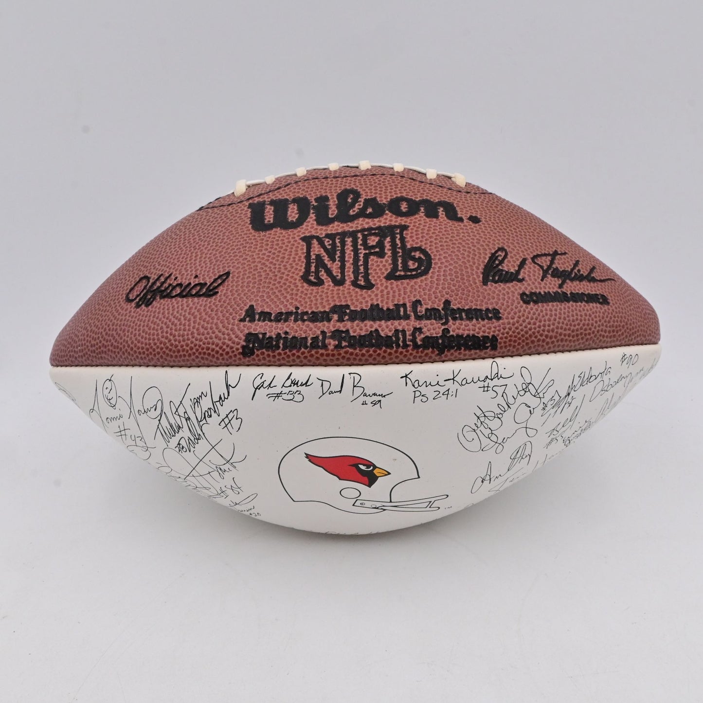 Wilson Official NFL Arizona Cardinals Fascimile Team Signed Football