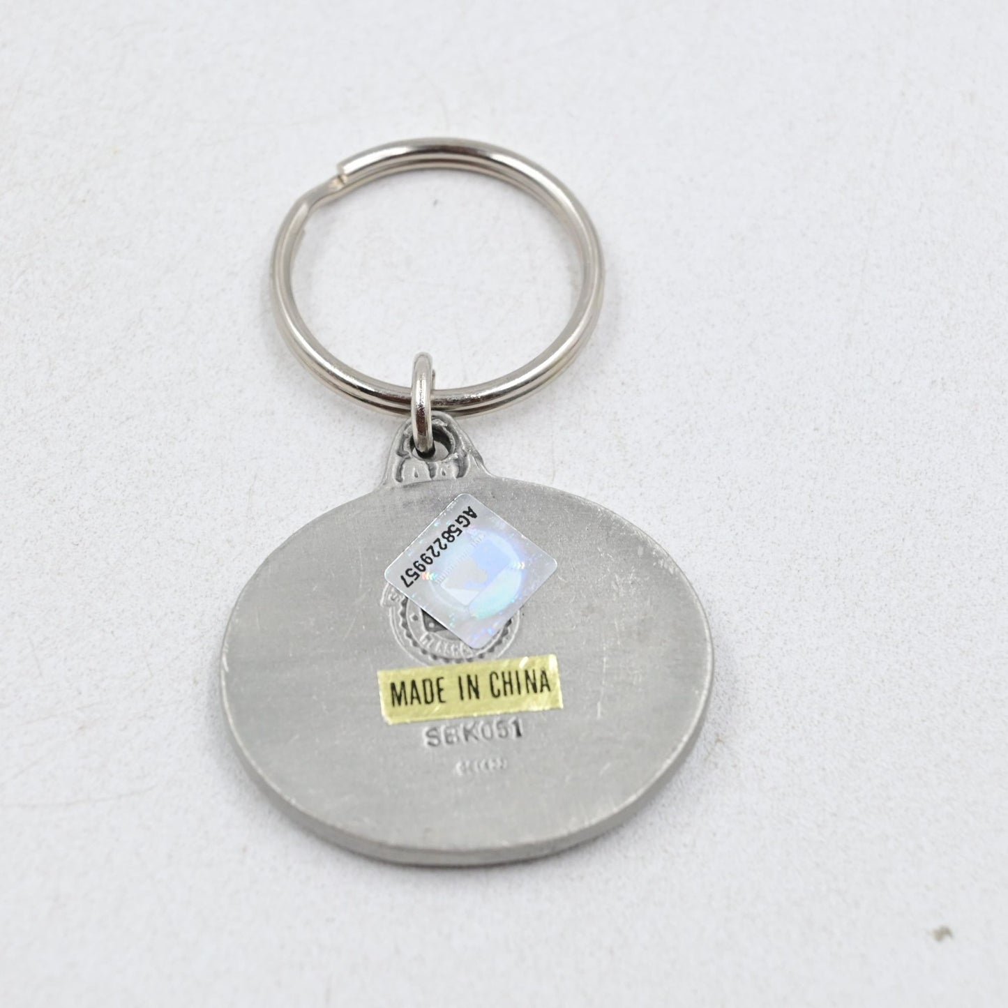 Los Angeles Dodgers MLB Metal Raised Keychain