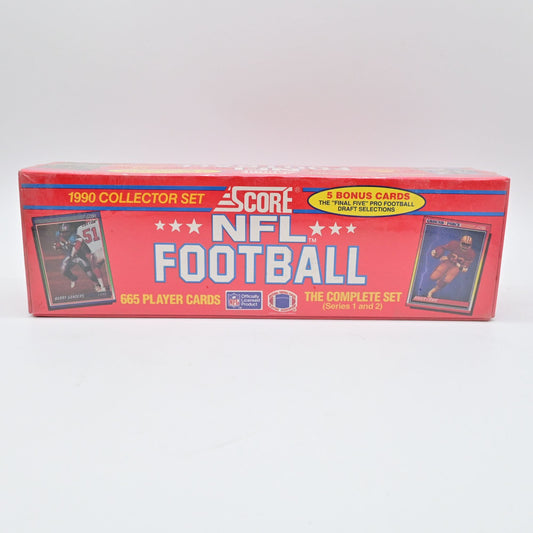 1990 Score NFL Football Collector Set 665 Player Cards In Box