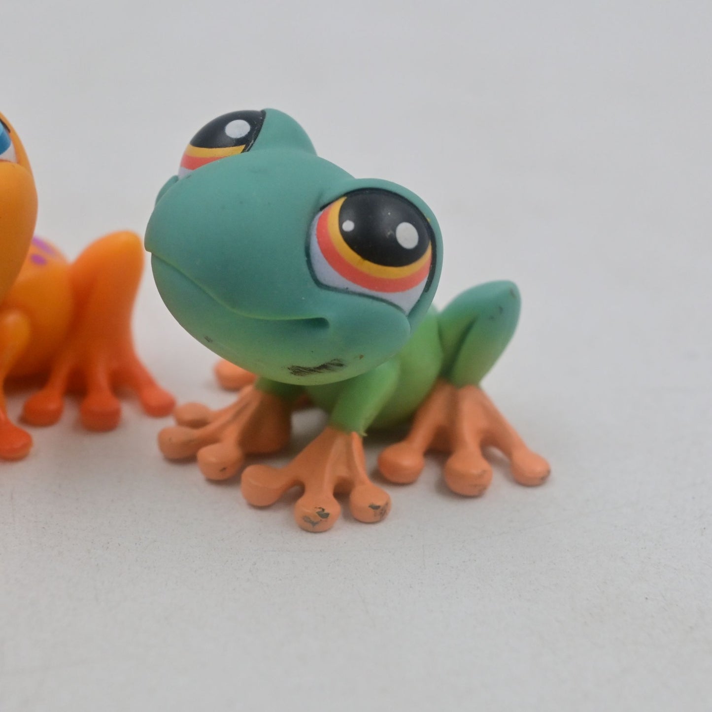 Littlest Pet Shop Frog #264  & #874 Bundle Of 2