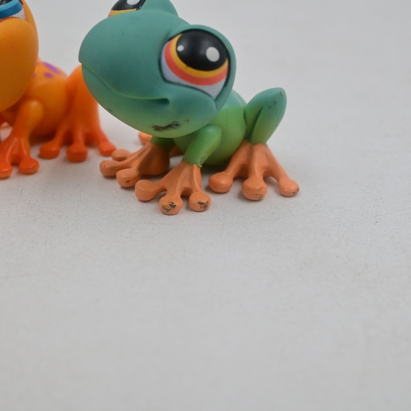 Littlest Pet Shop Frog #264  & #874 Bundle Of 2