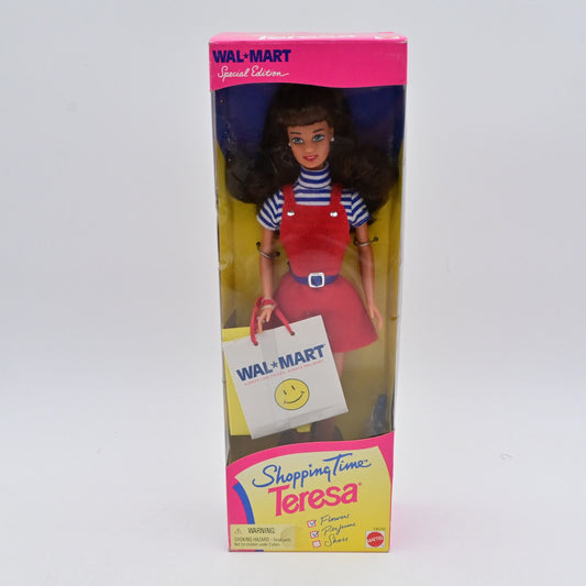 Vintage 1997 Walmart Special Edition Shopping Time Teresa Doll New Open Box