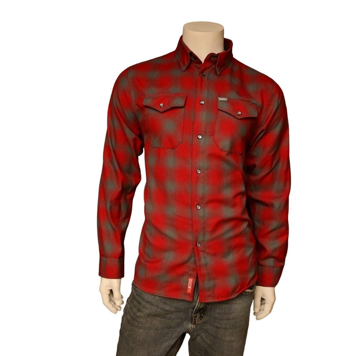 Men's Dixxon Pulaski Snap Button Flannel Size M