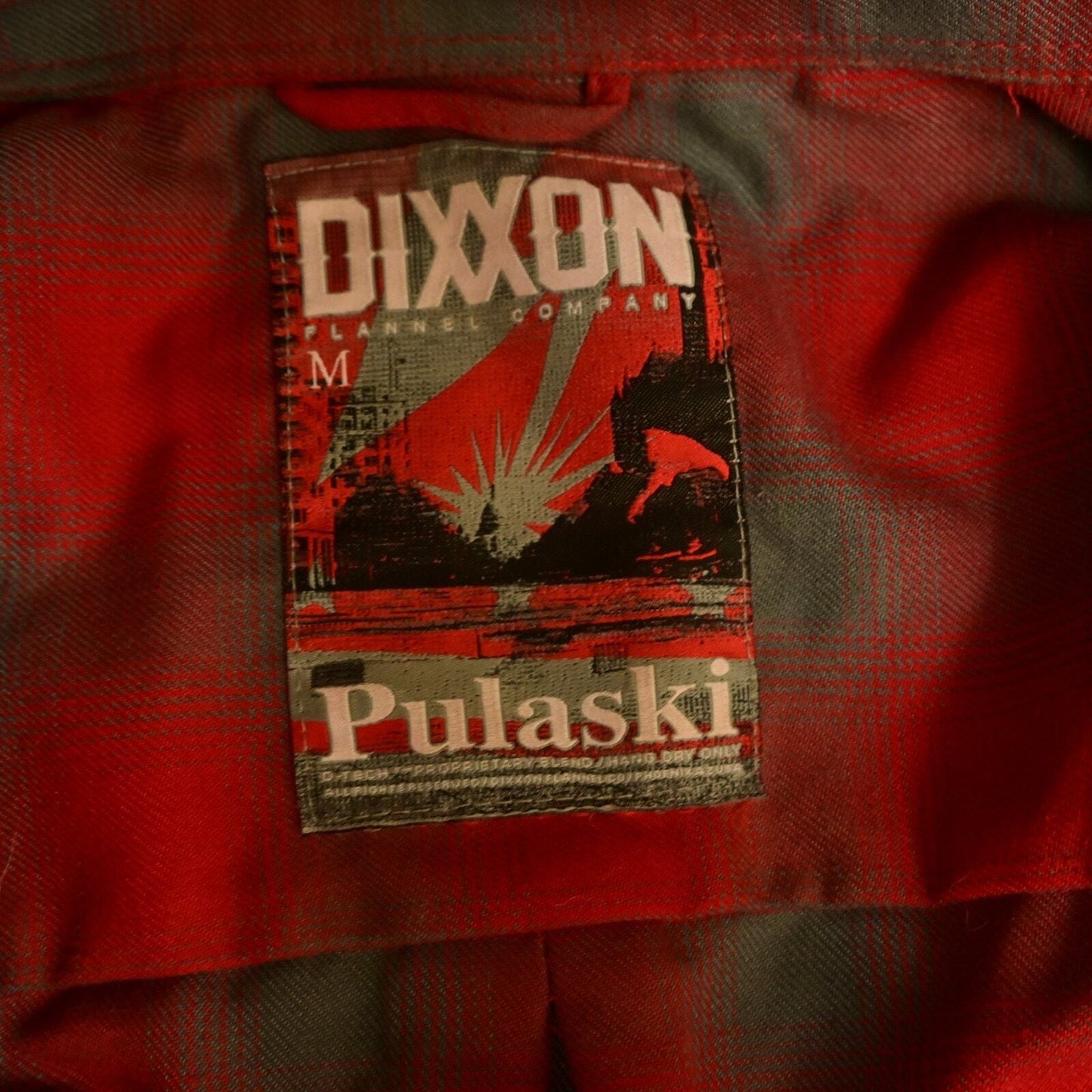 Men's Dixxon Pulaski Snap Button Flannel Size M
