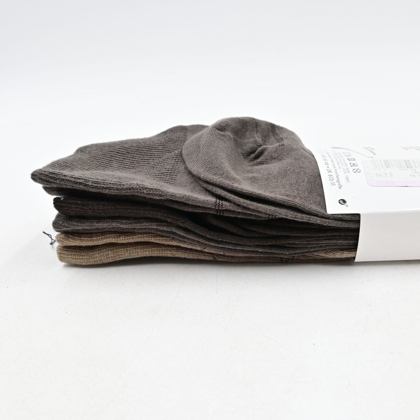 Calvin Klein Men’s Black Long Crew Socks 4 Pack Bran New Multicolor
