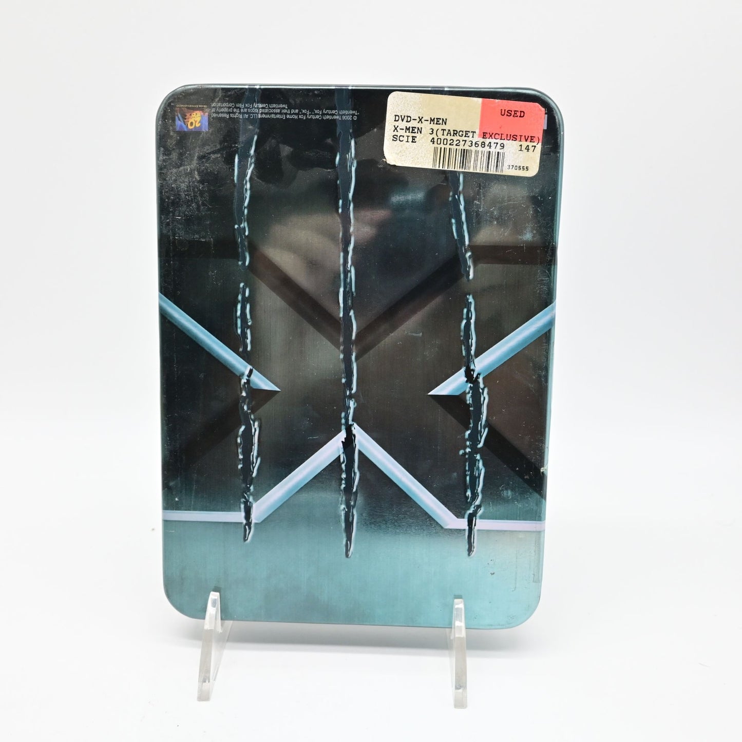 X-Men: The Last Stand DVD Collectors Edition Tin Case With Comic & Art Cards