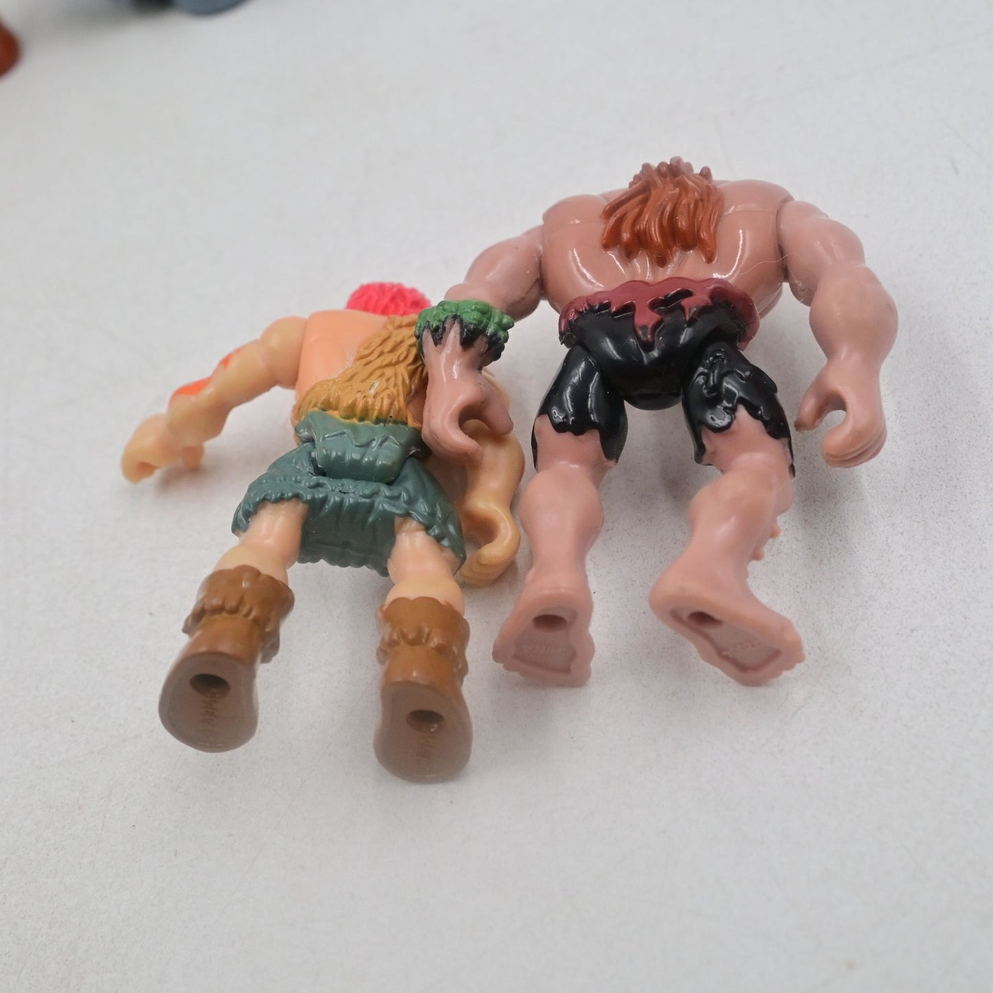 Fisher Price Imaginext Cave Men Figure Bundle Of 4 W/ Chair