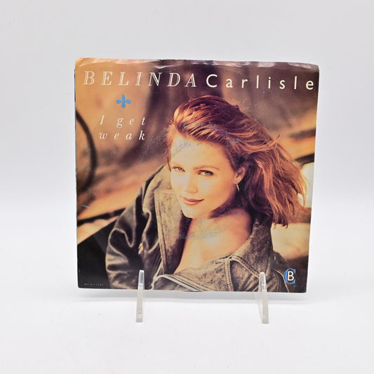 Belinda Carlisle I Get Weak Vinyl Record 33 RPM Vintage