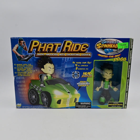 Vintage 2003 Phat Ride Dj Skribbles Spinheads Pogo