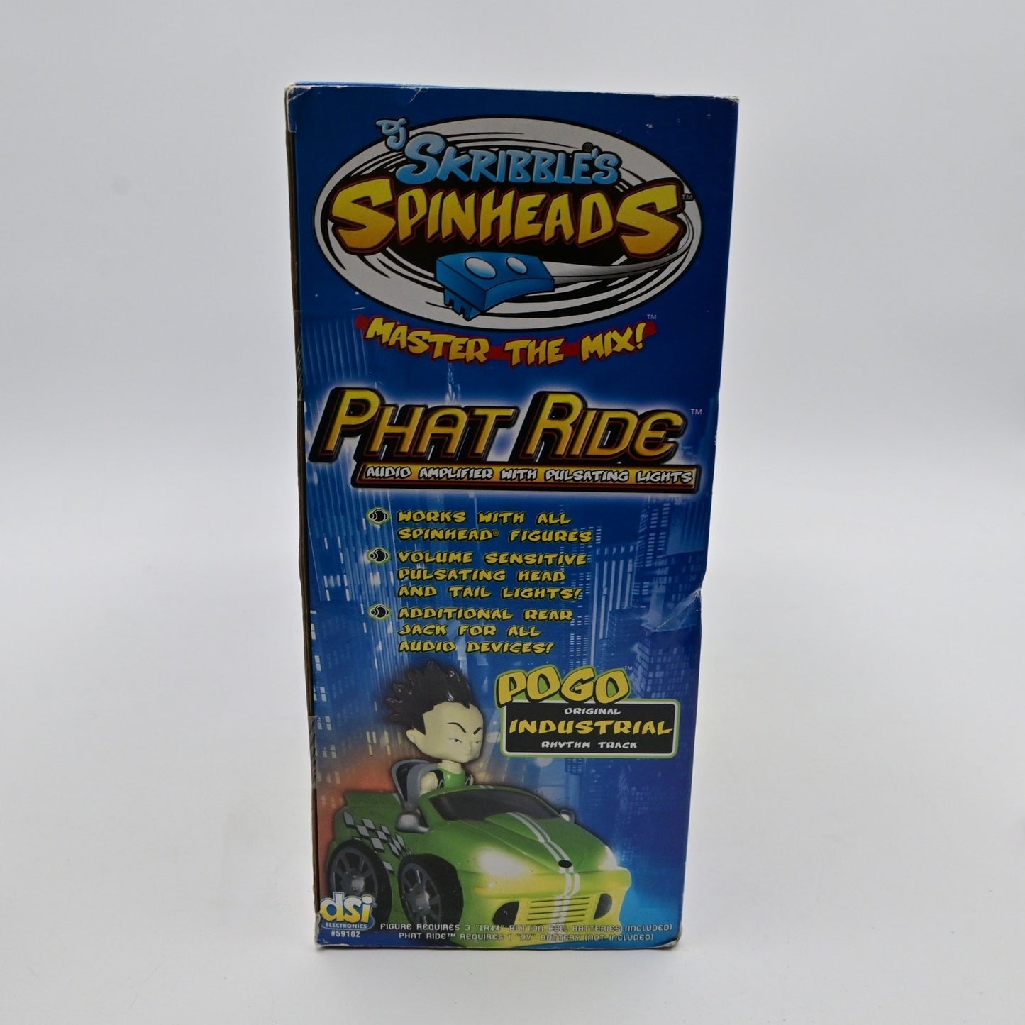 Vintage 2003 Phat Ride Dj Skribbles Spinheads Pogo