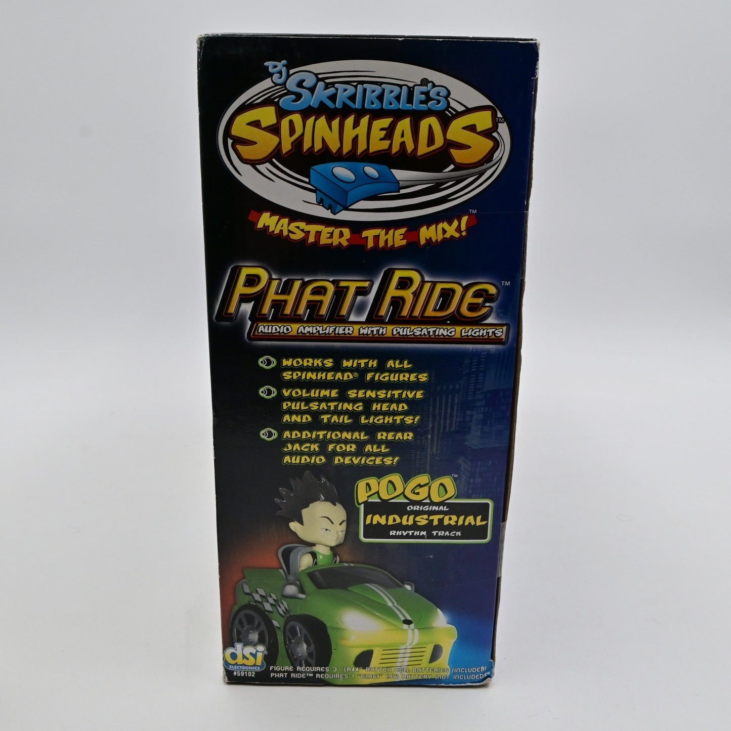 Vintage 2003 Phat Ride Dj Skribbles Spinheads Pogo