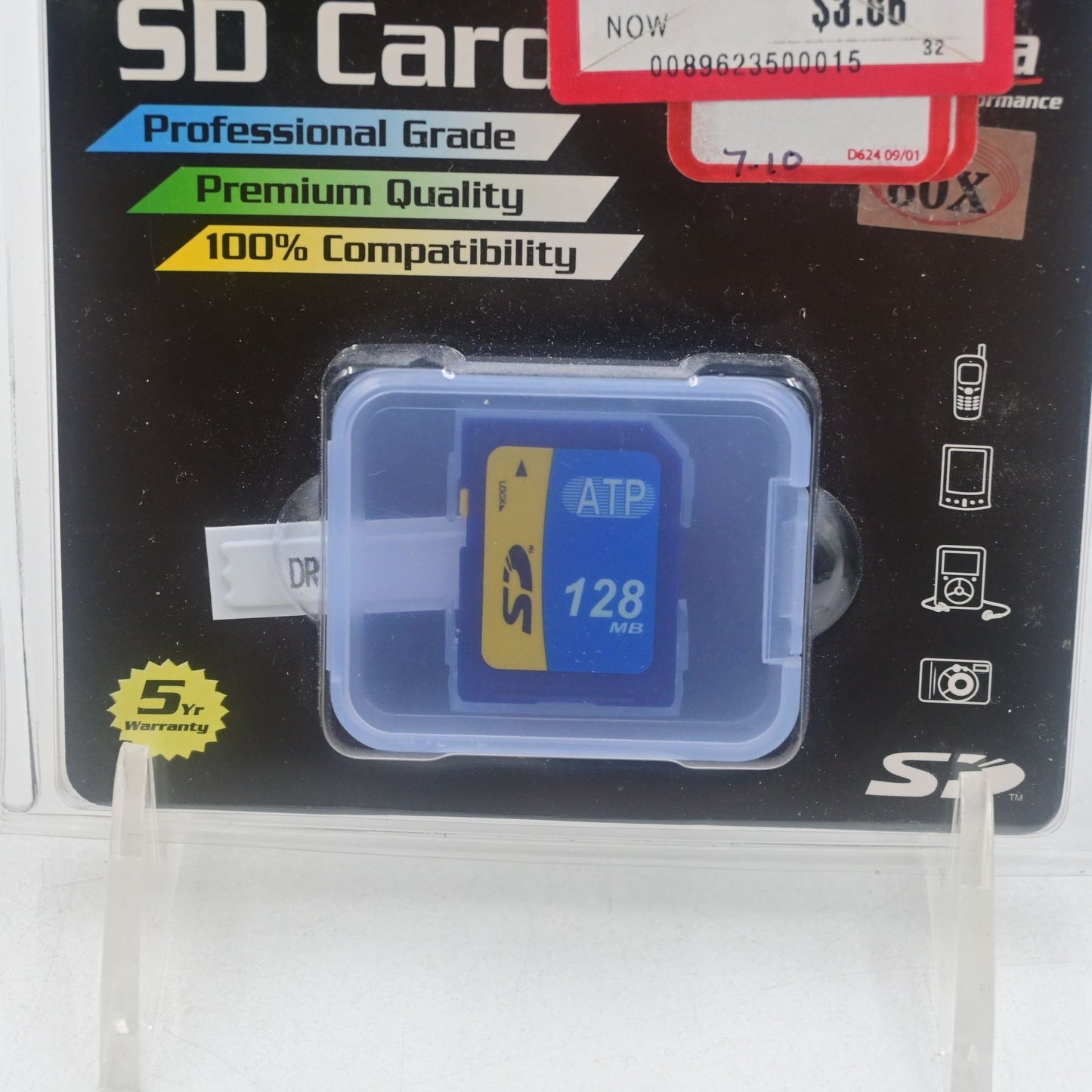 ATP ProMax Super High Speed SD 128MB Factory Sealed