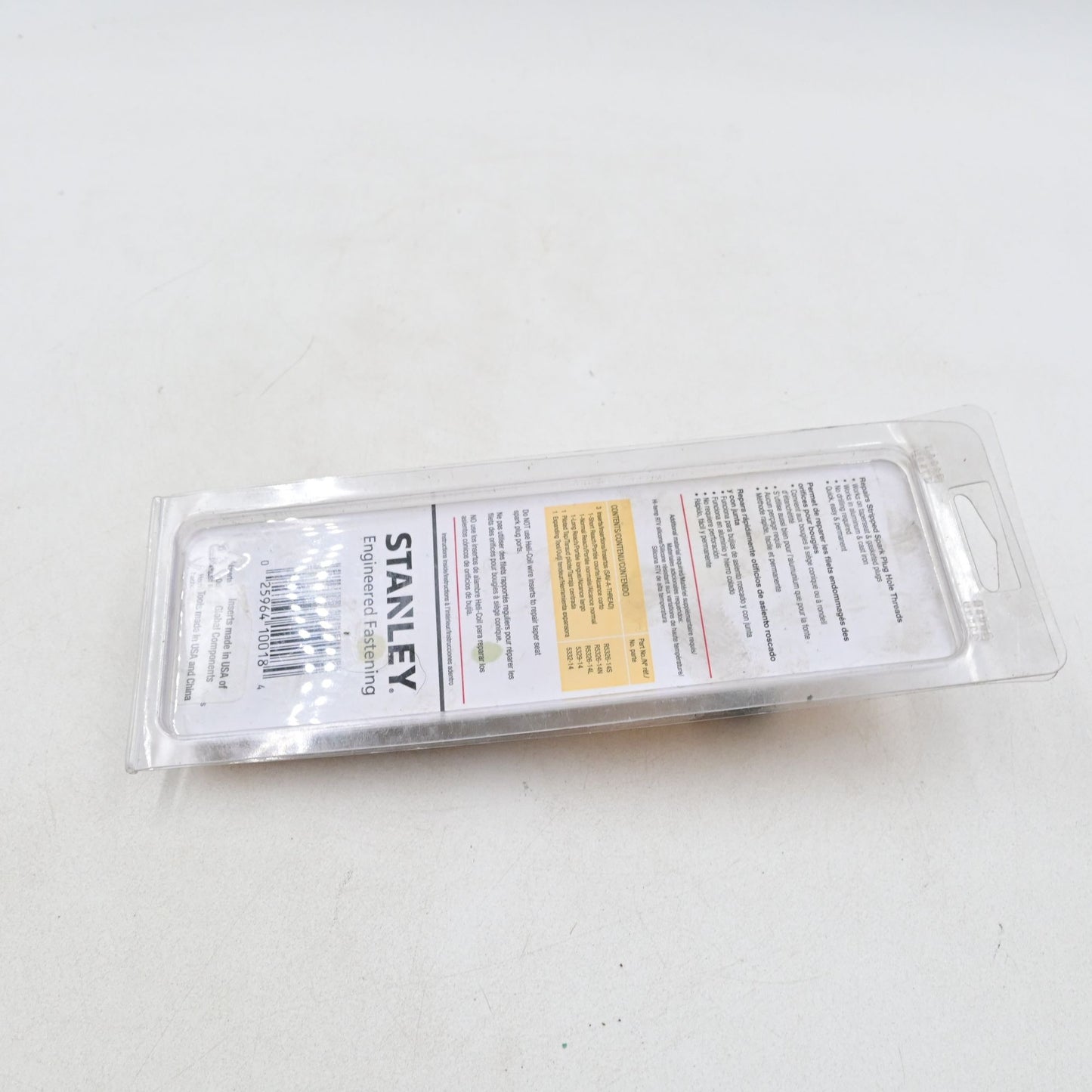 Stanley 5334-14 Sav-A-Thread Spark Plug Port Repair Kit Inserts New In Package