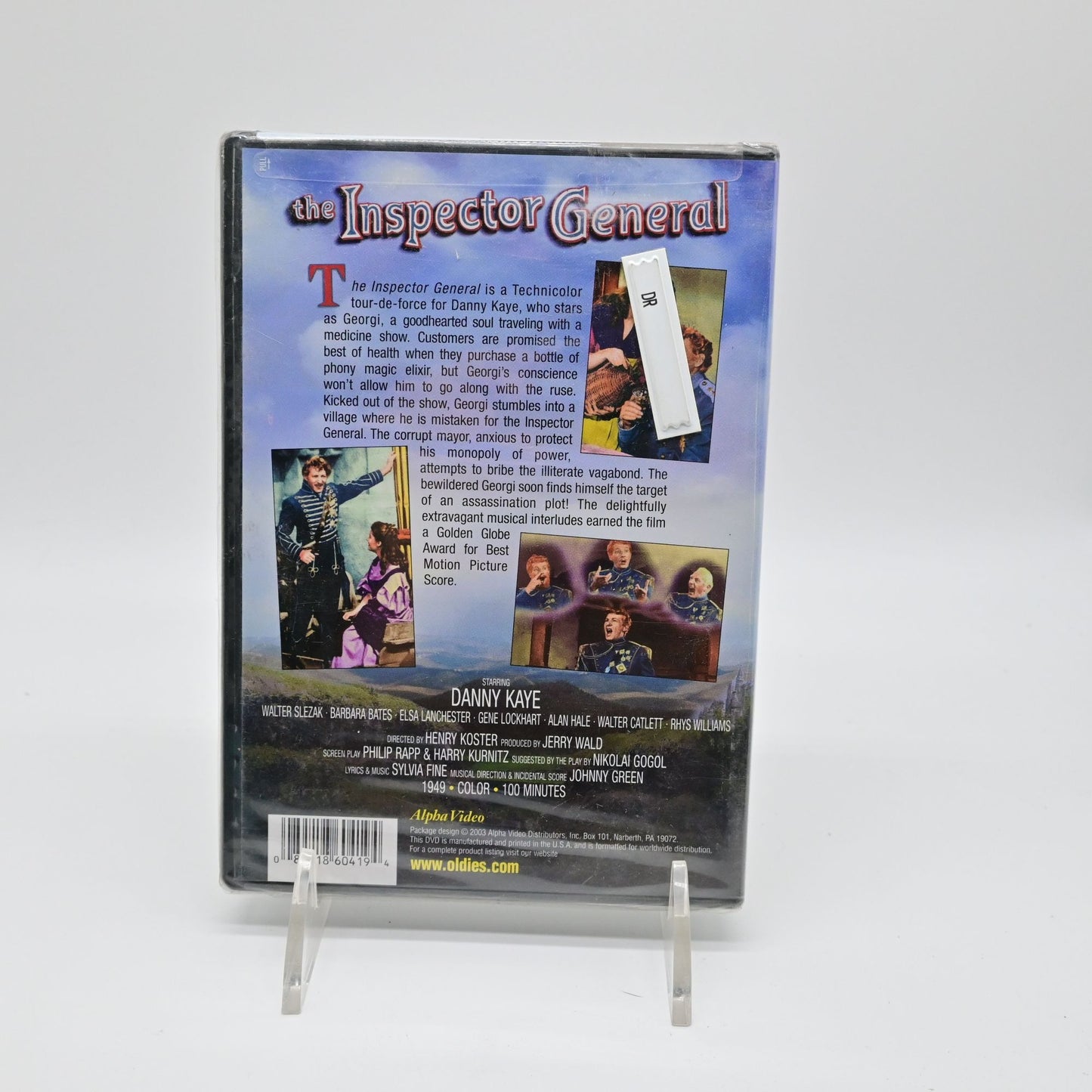 The Inspector General DVD Danny Kaye, Alan Hale