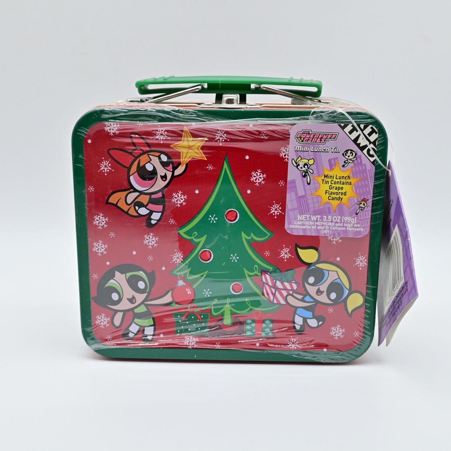 The Powerpuff Girls Holiday Mini Metal Lunch Box Candy Gift Set