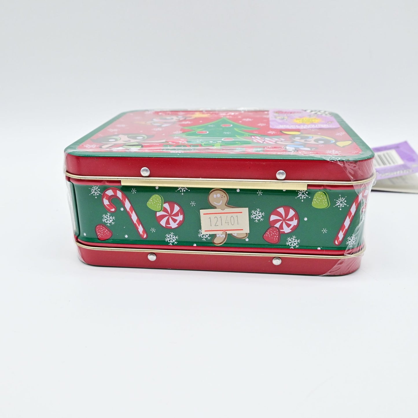 The Powerpuff Girls Holiday Mini Metal Lunch Box Candy Gift Set