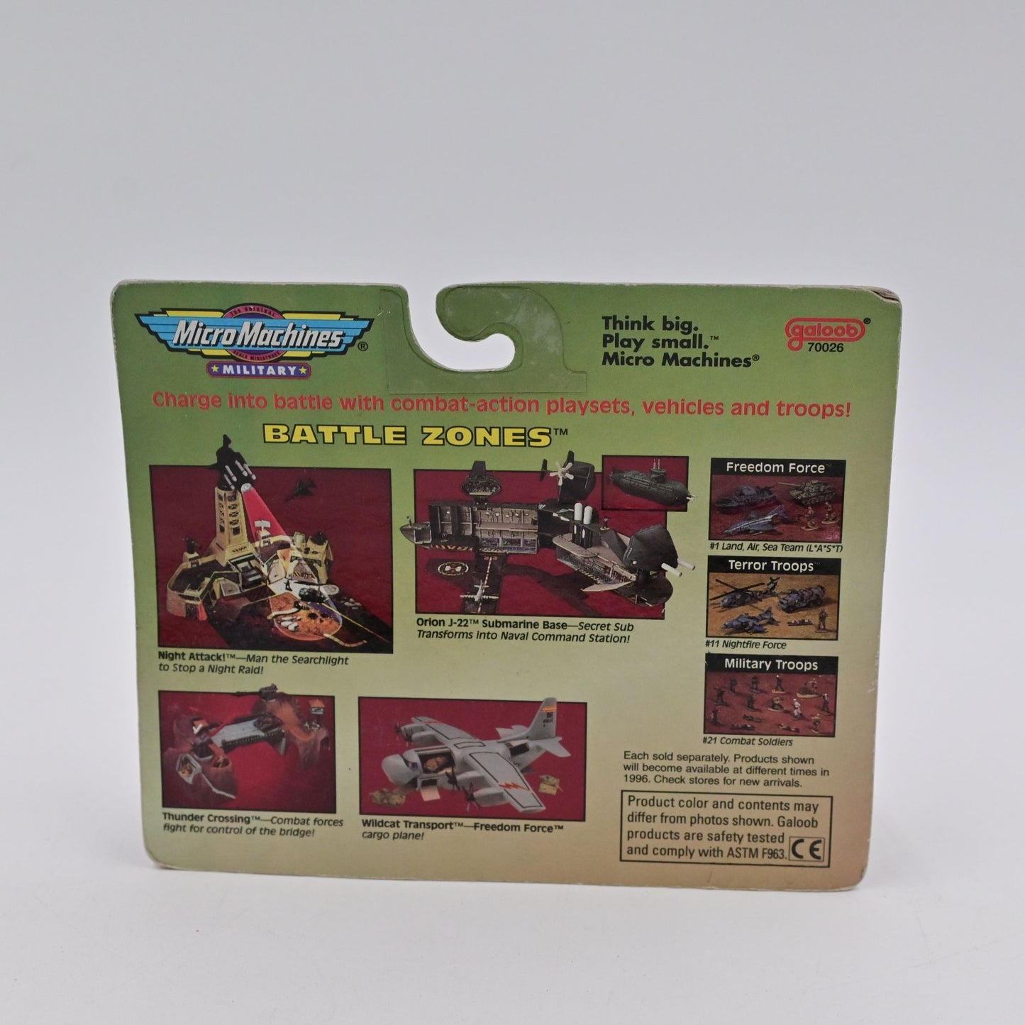 Micro Machines Military Freedom Force Special Forces Bell 47D