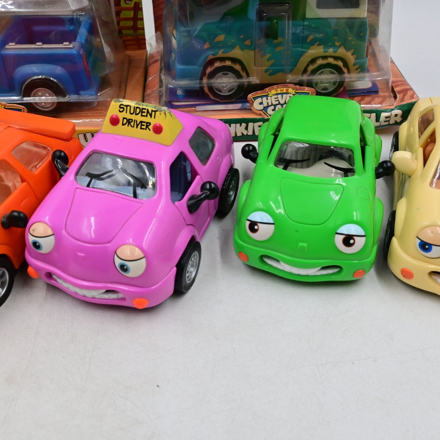 Chevron Cars Patty Patrol, Danni Driver, Holly Hatchback, Etc Bundle Of 8