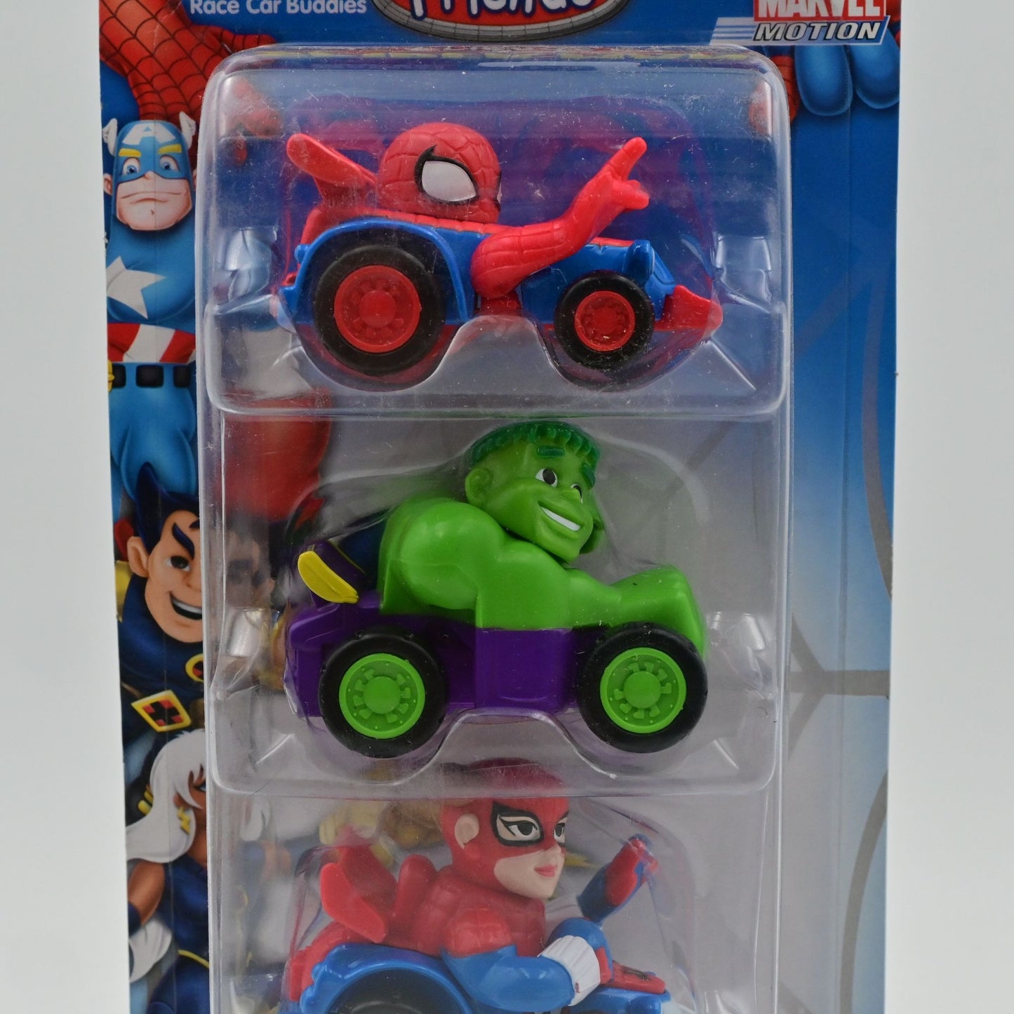 Marvel Spider-Man & Friends Race Car Buddies 5-Pack Maisto