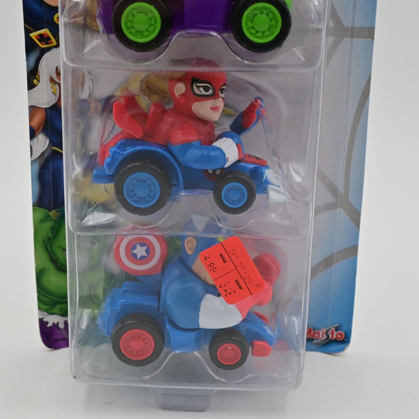 Marvel Spider-Man & Friends Race Car Buddies 5-Pack Maisto