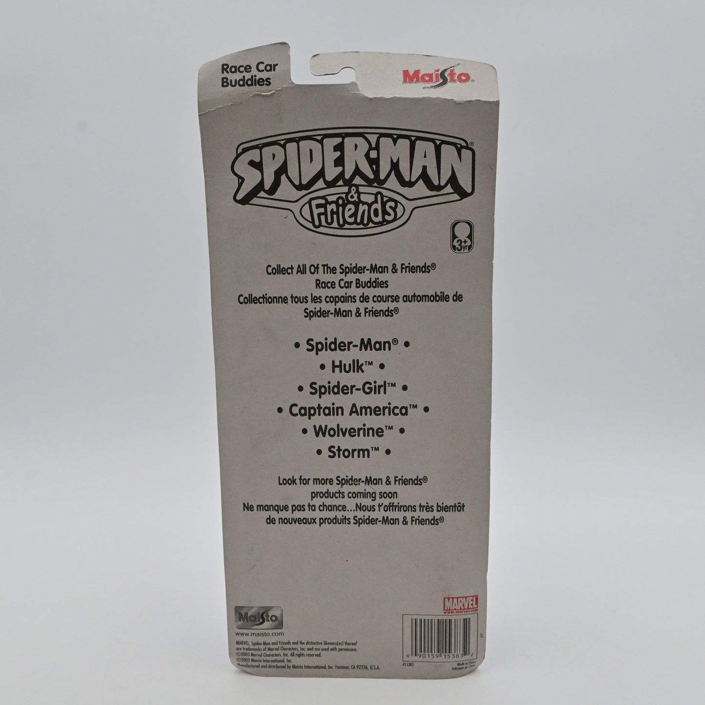 Marvel Spider-Man & Friends Race Car Buddies 5-Pack Maisto